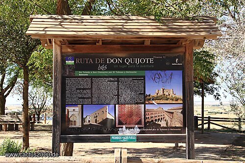 Ruta de Don Quijote, Belmonte, Kastilien-La Mancha, Spanien