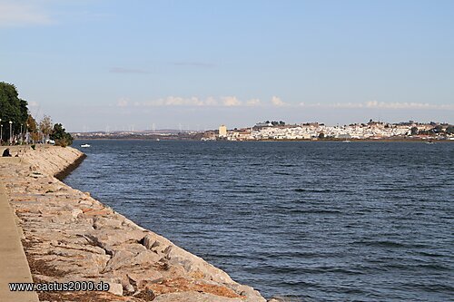 Río Guadiana bei Vila Real de Santo António, Algarve