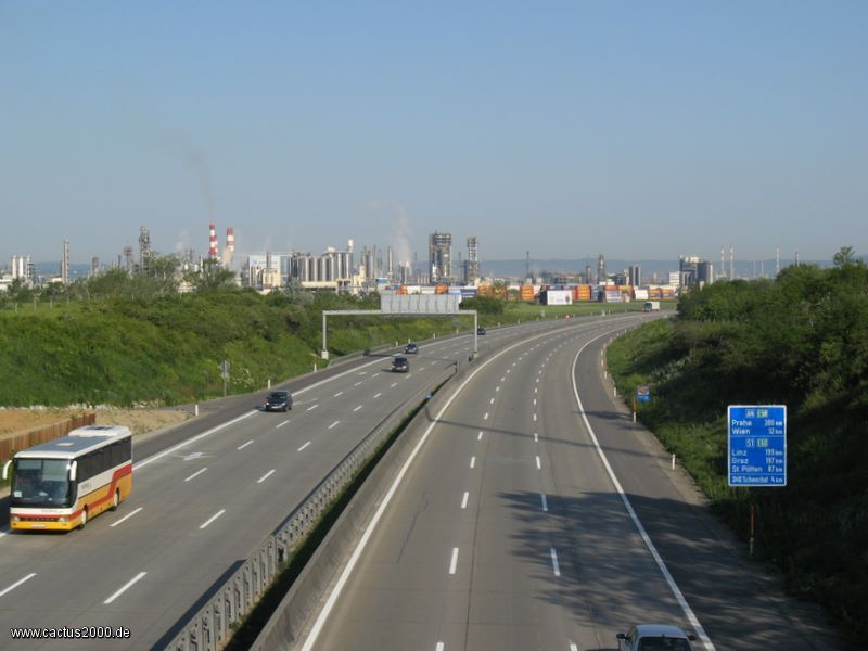 Raffinerien in Schwechat